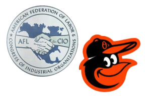 AFL-CIO at the Orioles