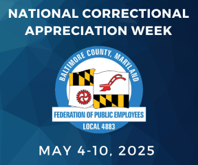 Correctional Appreciation Week 2025